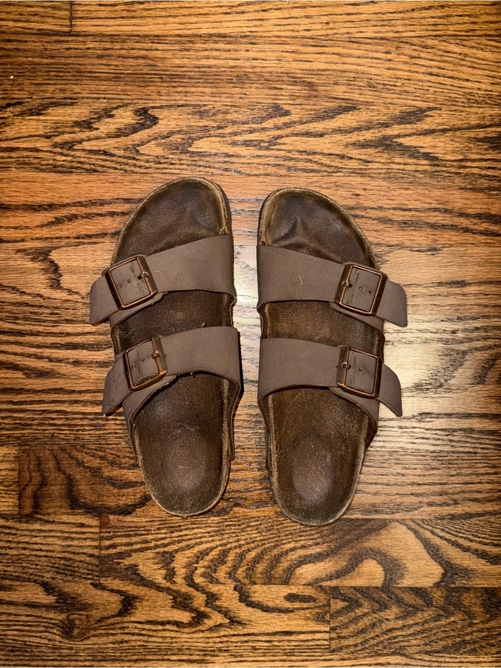 Well Worn Birkenstock Arizona Mocha